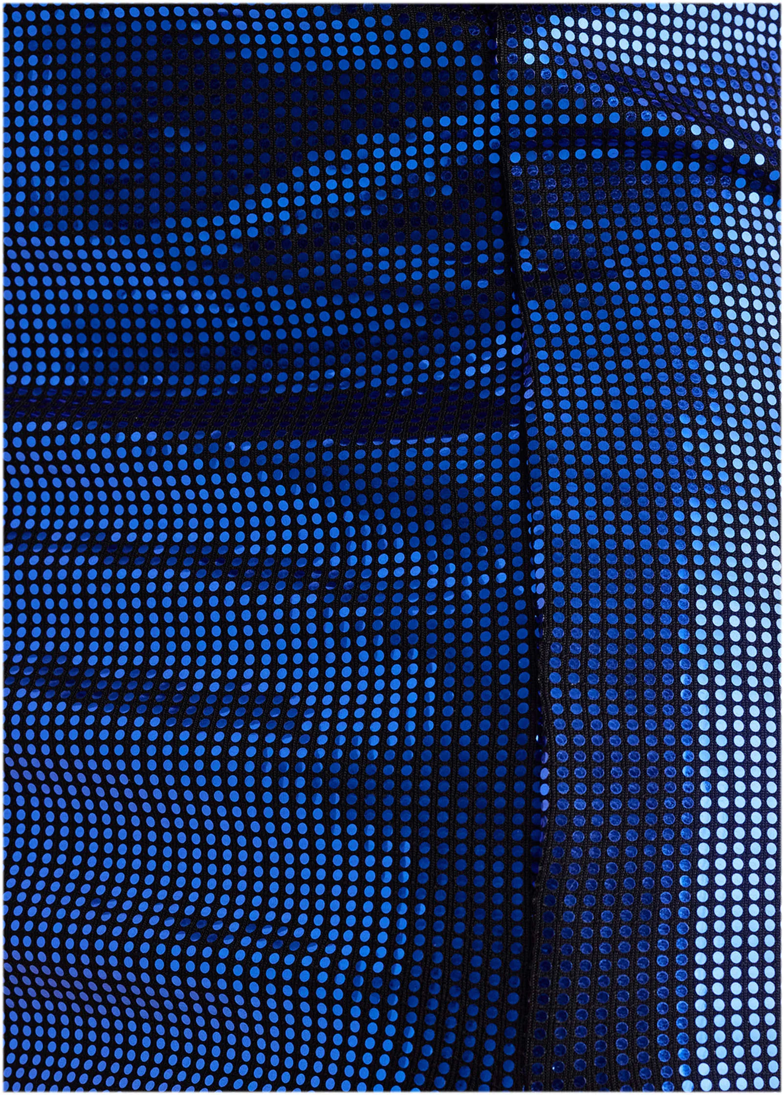 Sequin Midi Skirt - Blue & Black sold by VENUS product image thumbnail 5