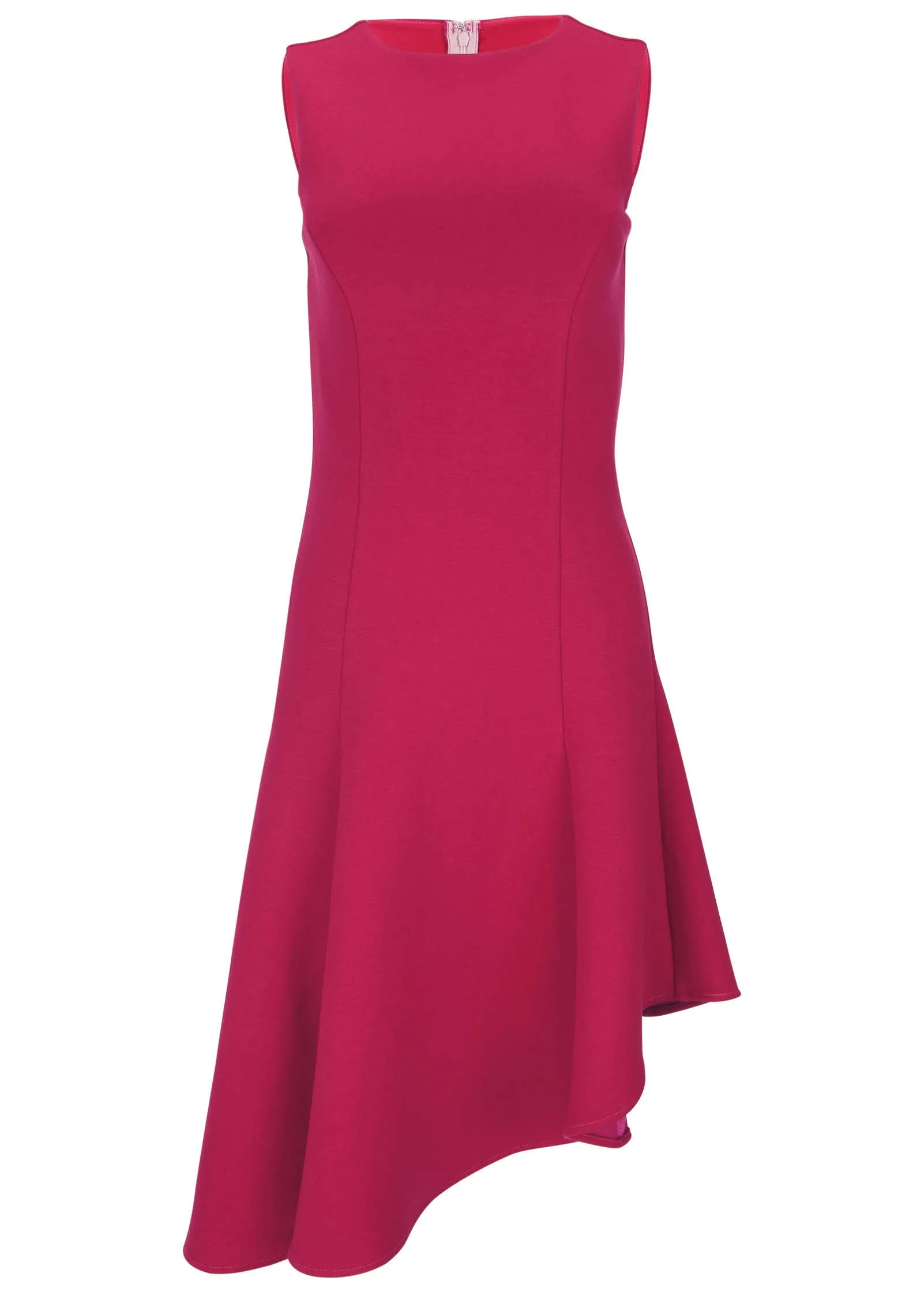 Luxe Scuba High Low Dress - Vivacious sold by VENUS product image thumbnail 3