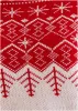Embellished Holiday Sweater - Red Snowflake Multi sold by VENUS