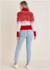 Embellished Holiday Sweater - Red Snowflake Multi sold by VENUS
