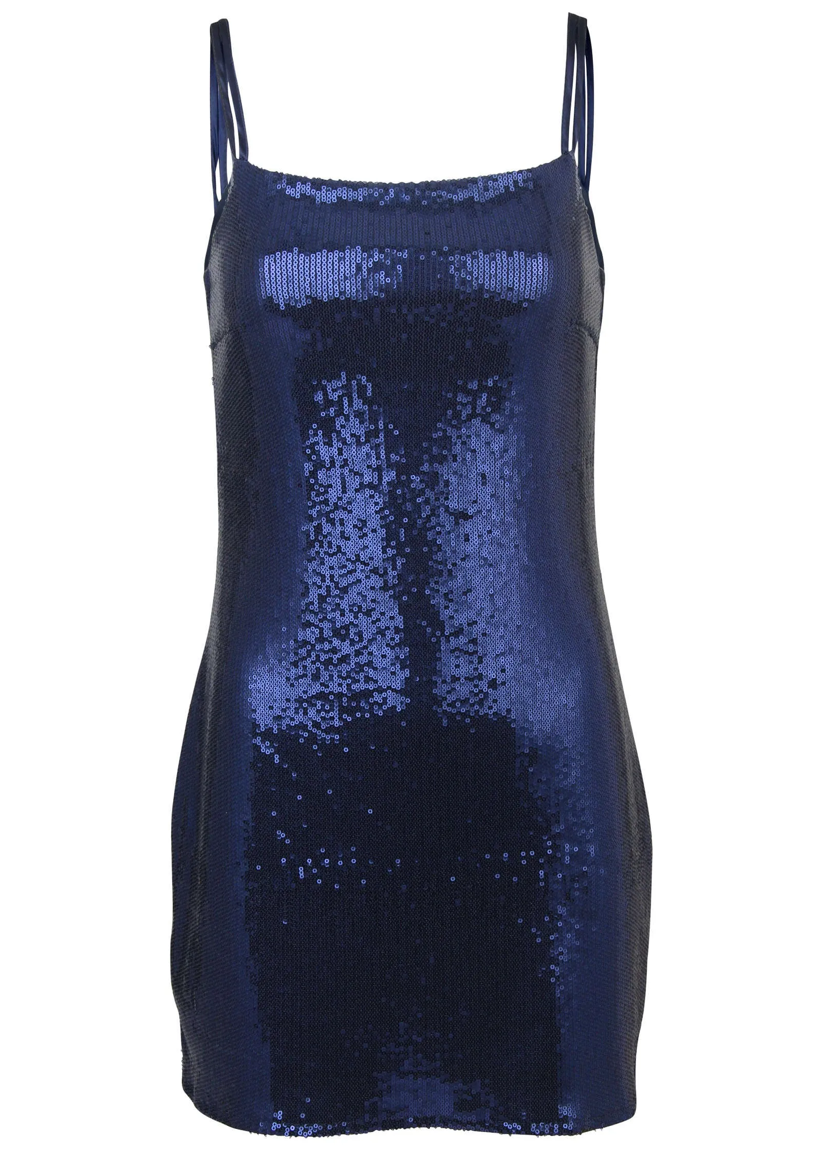 Double Strap Sequin Mini Dress - Navy sold by VENUS product image thumbnail 5