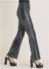 Sequin Flare Leg Pants - Colorful Sequins sold by VENUS