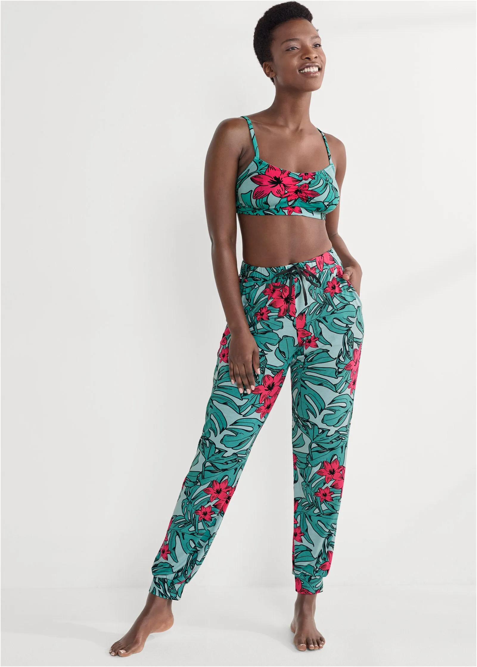 2 Pack Bralettes - Floral Multi sold by VENUS product image thumbnail 2