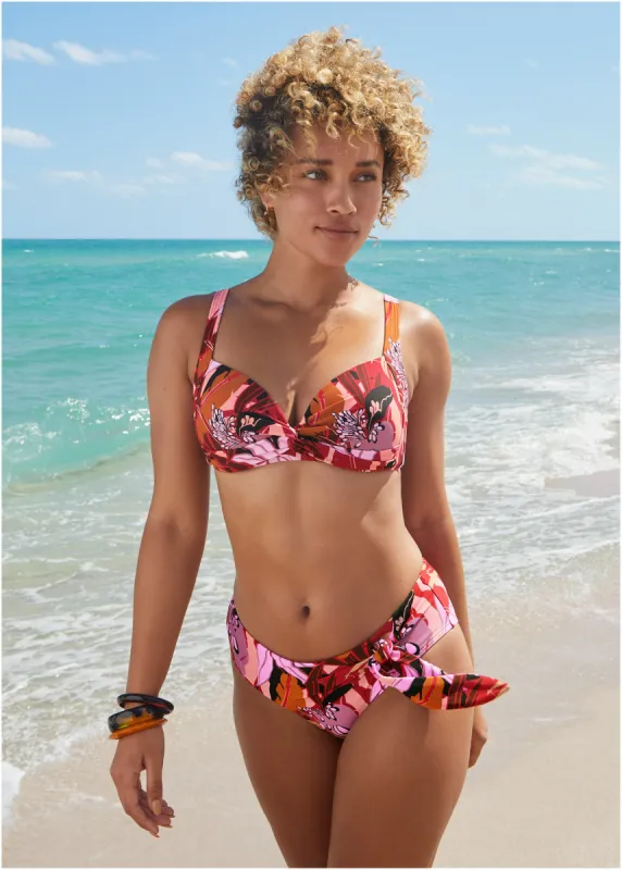 Kauai Bikini Bottom - Exotic Floral sold by VENUS