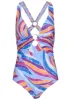 Barbados One-Piece - Santa Monica Abstract sold by VENUS