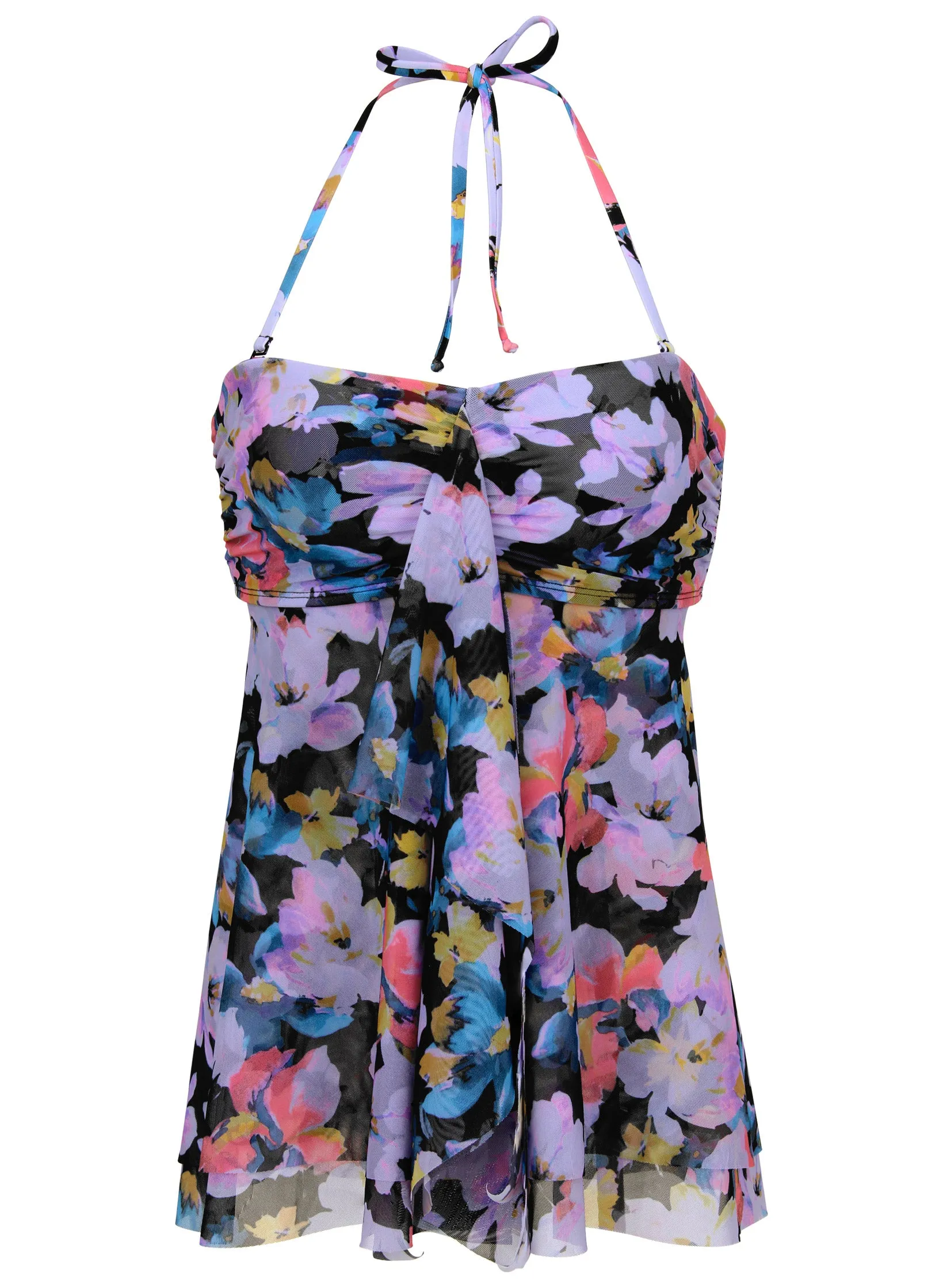 Lanai Bandeau Tankini - Evening Bloom sold by VENUS product image thumbnail 3