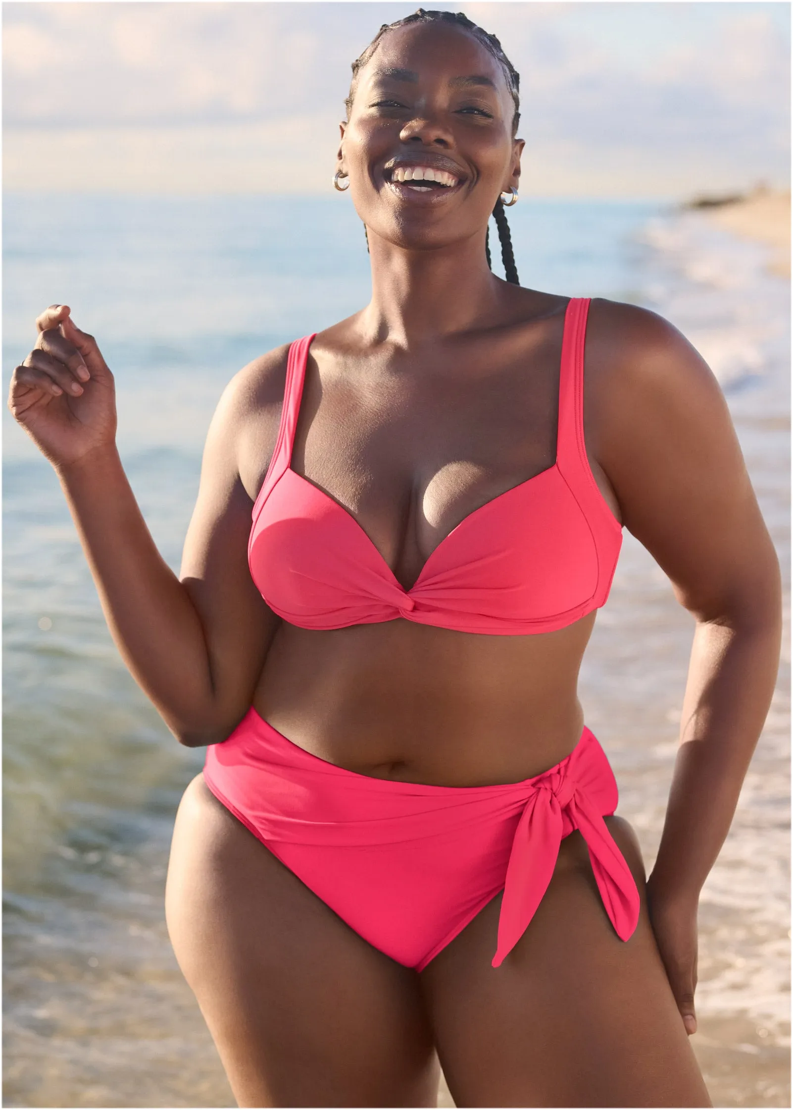 Kauai Bikini Bottom - Sunset Pink sold by VENUS product image thumbnail 4