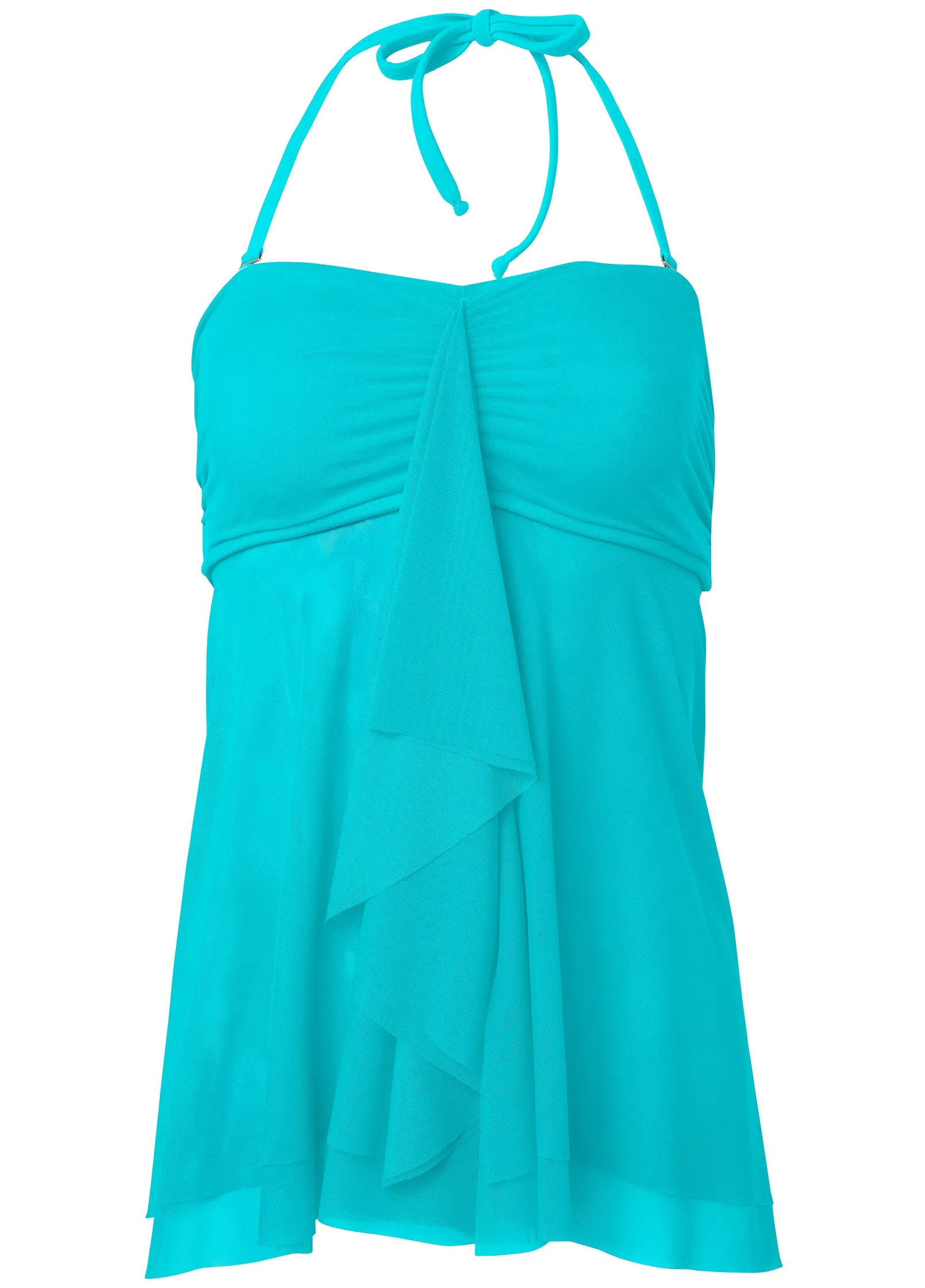Lanai Bandeau Tankini - Aqua Reef sold by VENUS product image thumbnail 3