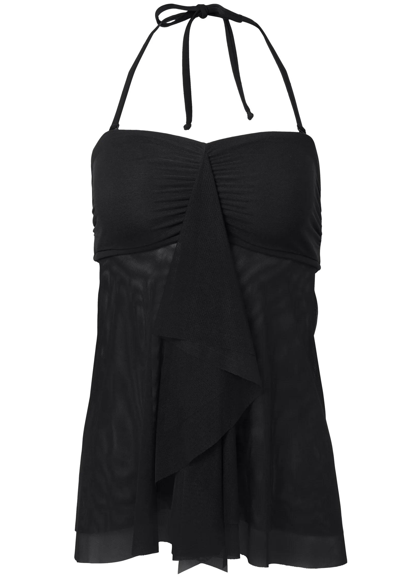 Lanai Bandeau Tankini - Black Beauty sold by VENUS product image thumbnail 3