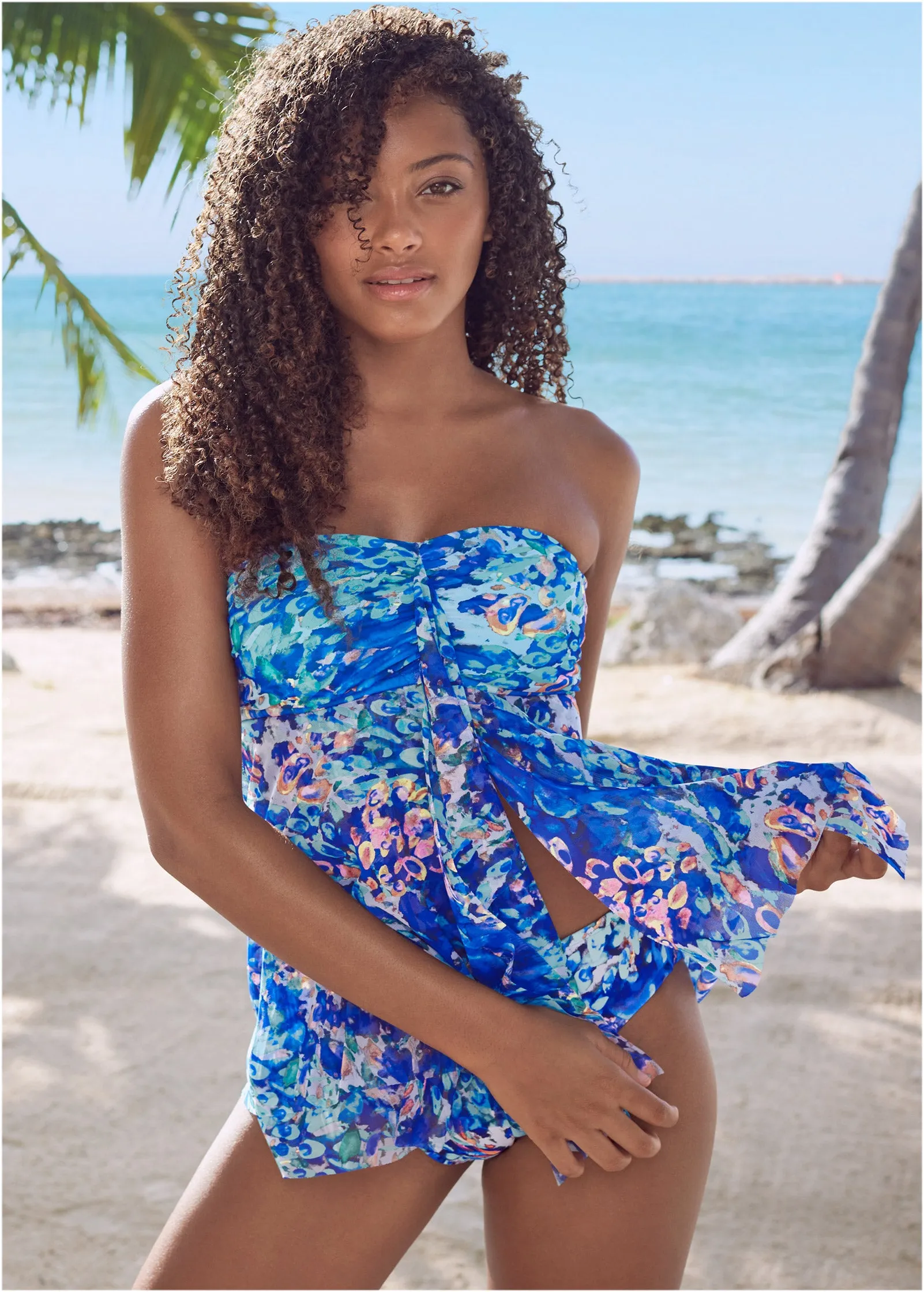 Lanai Bandeau Tankini - Harmonious sold by VENUS