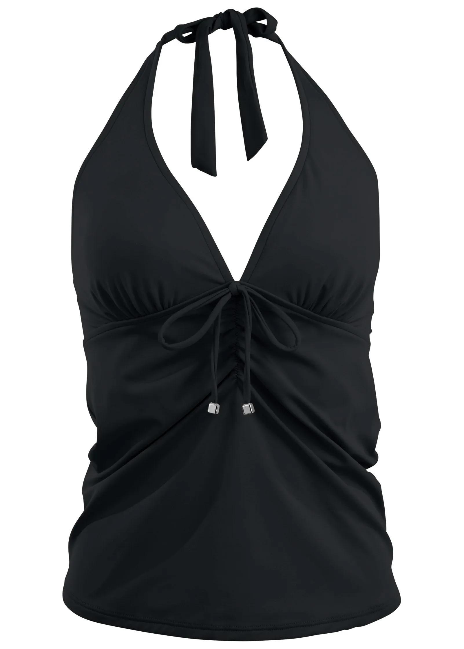 Sicily Halter Tankini Top - Black Beauty sold by VENUS product image thumbnail 3