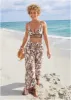 Palazzo Cover-Up Pant - Mystic Paisley sold by VENUS