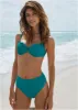 Tahiti High Rise Moderate Bottom - Teal sold by VENUS