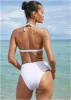 Tahiti High Rise Moderate Bottom - Pearl White sold by VENUS