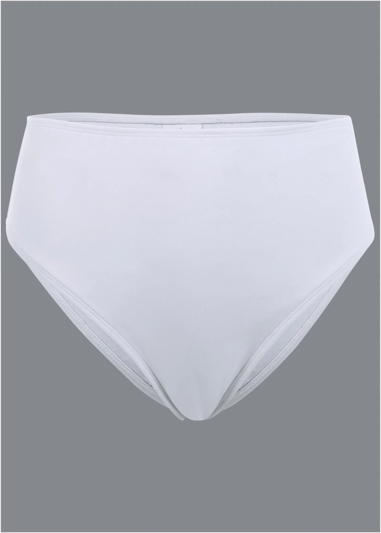 Tahiti High Rise Moderate Bottom - Pearl White sold by VENUS product image thumbnail 3