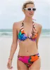 Belize Underwire Halter Top - Tropical Floral Small sold by VENUS