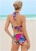 Belize Underwire Halter Top - Tropical Floral Small sold by VENUS