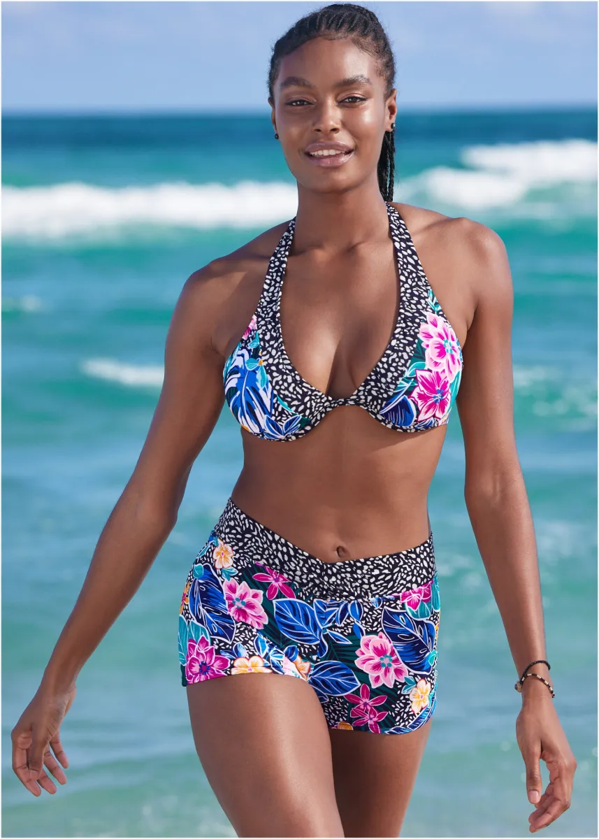 Belize Underwire Halter Top - Island Vibes sold by VENUS