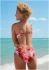 St Lucia Twist Front Top - Exotic Floral sold by VENUS