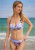 St Lucia Twist Front Top - Rip Tide sold by VENUS