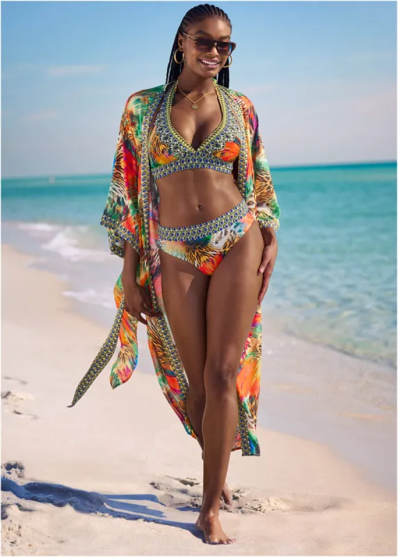 Anguilla Perfect Fit Halter Top - Island Delight sold by VENUS