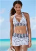 Anguilla Perfect Fit Halter Top - Lotus Flowers sold by VENUS