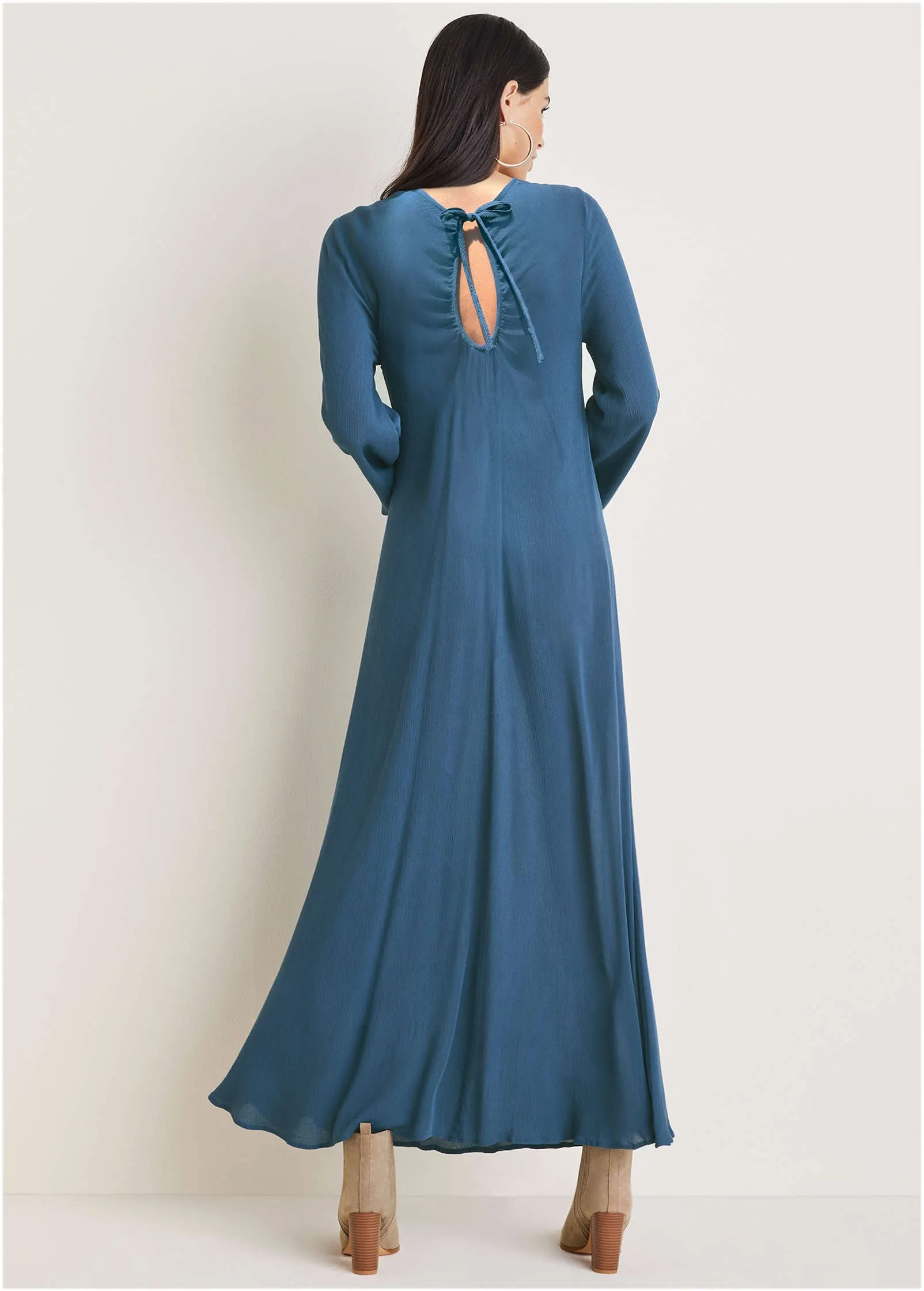 Keyhole Maxi Dress - Navy sold by VENUS product image thumbnail 2