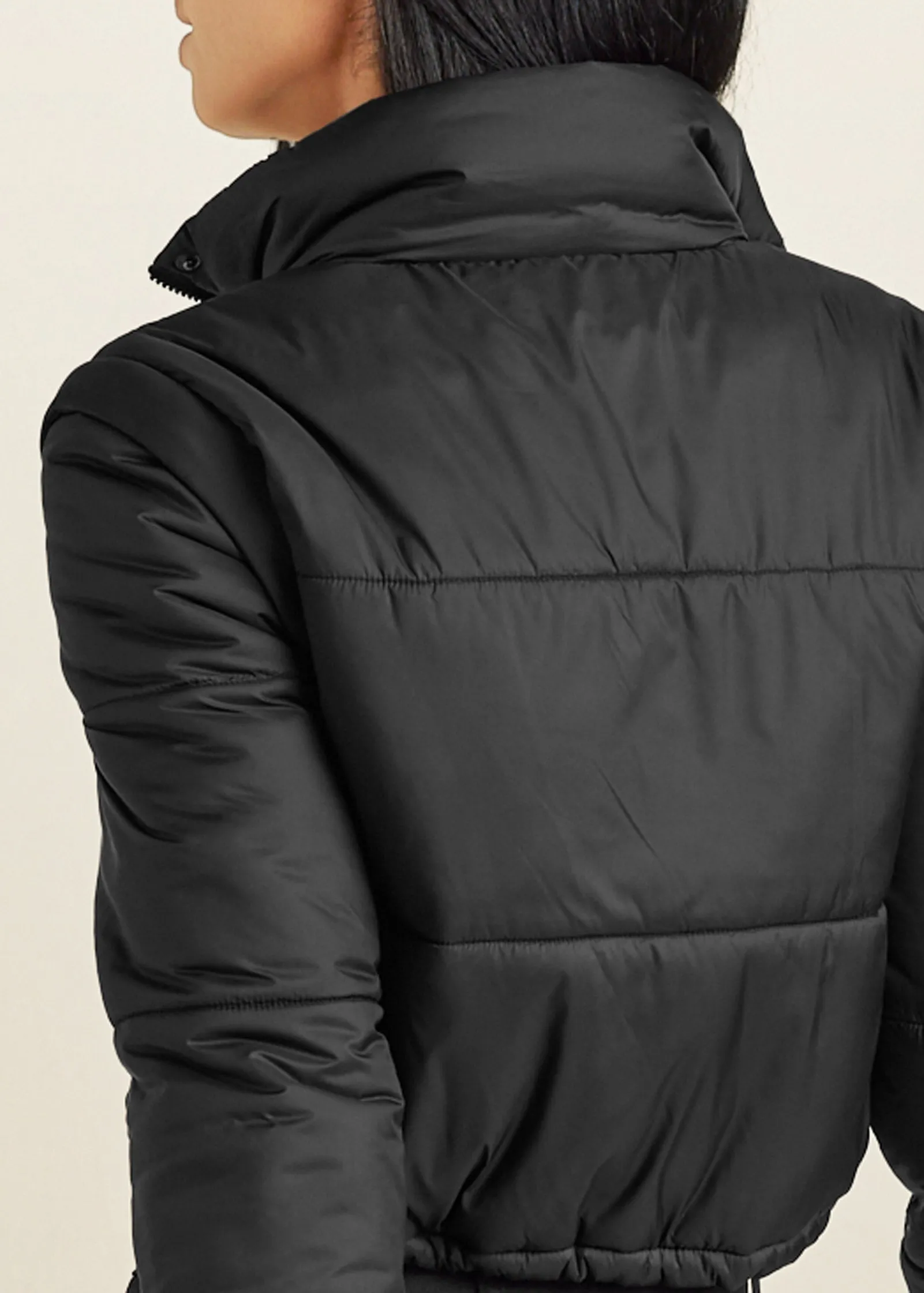 Convertible Puffer Coat - Black sold by VENUS product image thumbnail 4