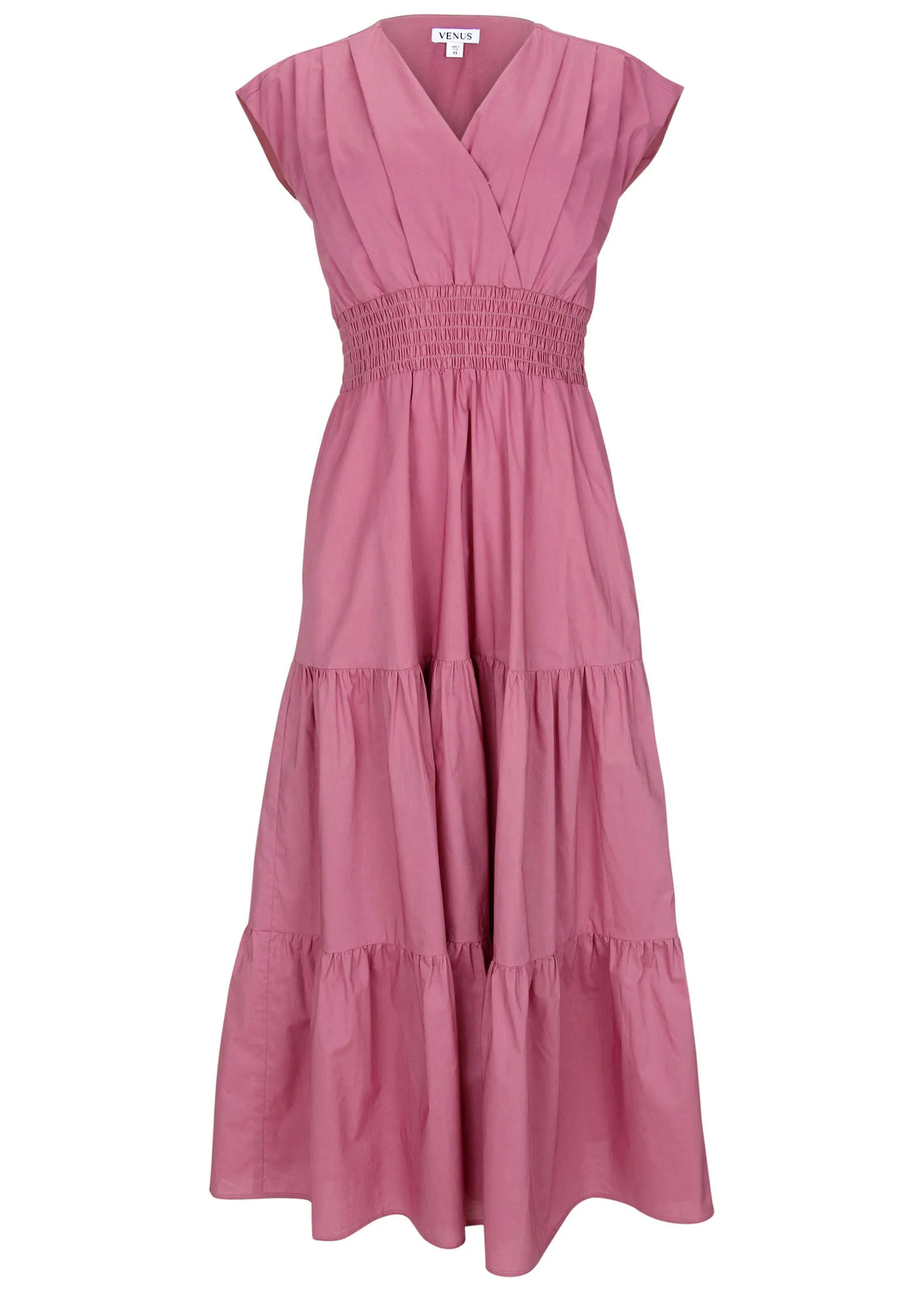 Smocked Waist Maxi Dress - Heather Rose sold by VENUS product image thumbnail 4