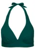 Anguilla Perfect Fit Halter Top - Green Glory sold by VENUS