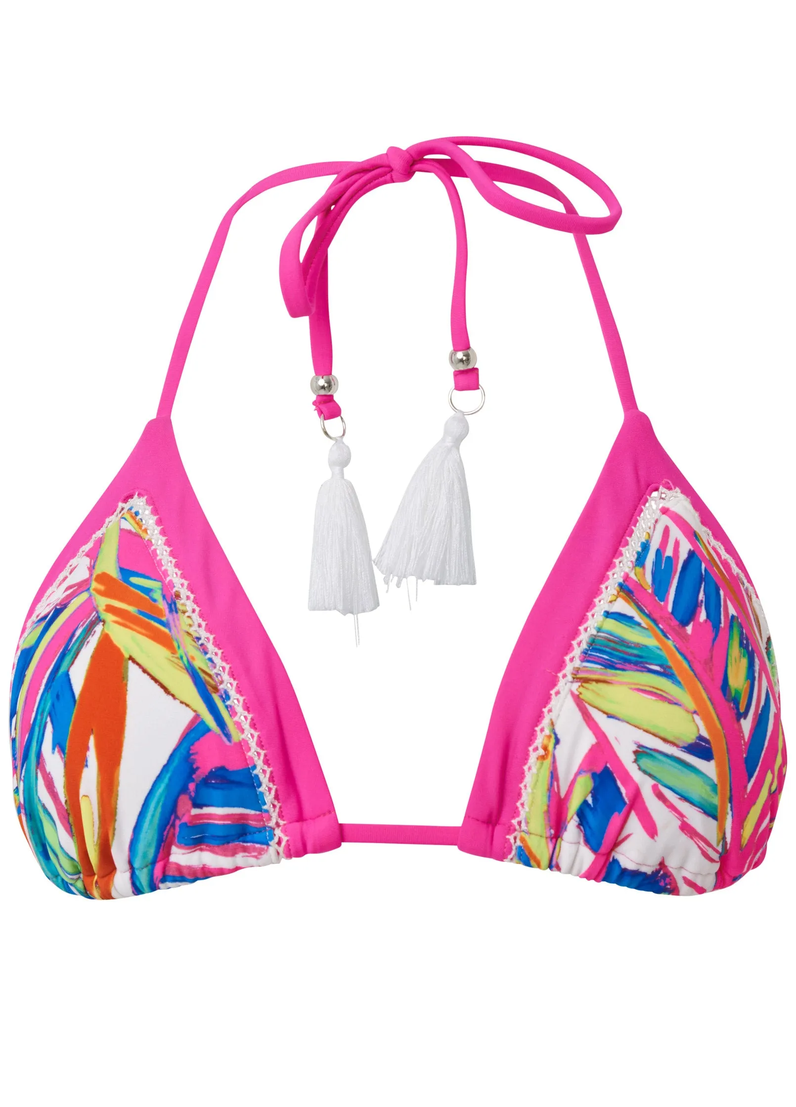 Hamptons Diamond Stitch Top - Bright Palm sold by VENUS product image thumbnail 3