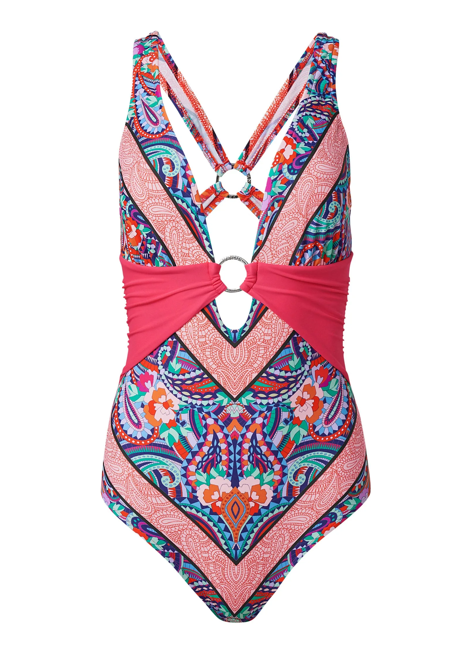 Barbados One-Piece - Pop Paisleys sold by VENUS product image thumbnail 3