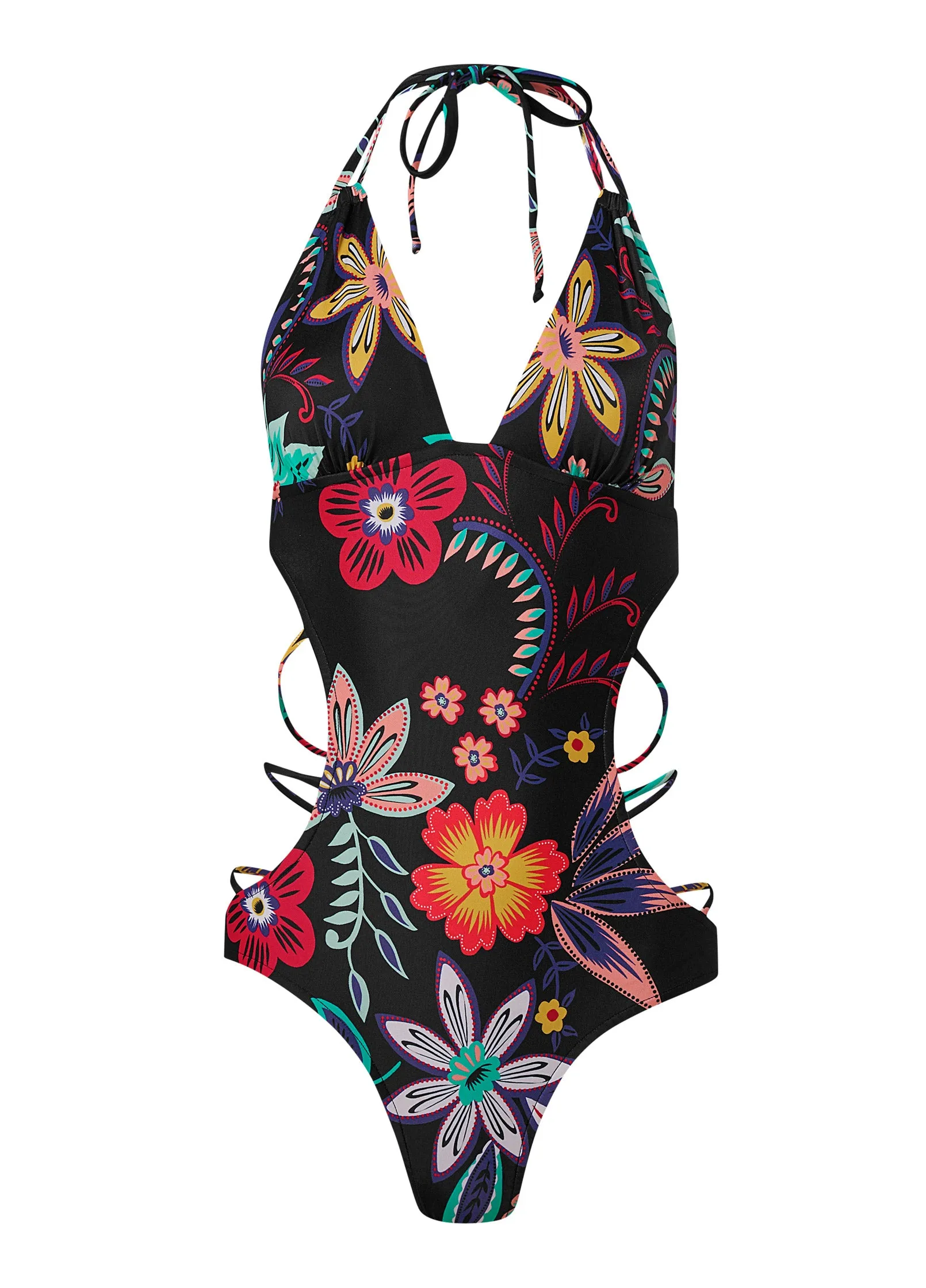 Spellbound Monokini - Moonlit Florals sold by VENUS product image thumbnail 5