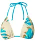 Bahamas Triangle Bikini Top - Palm Party sold by VENUS