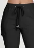 Casual Pull On Cargo Pants - Black sold by VENUS