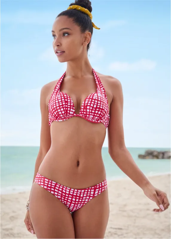 Marilyn Push-Up Enhancer Top - Checker Me sold by VENUS