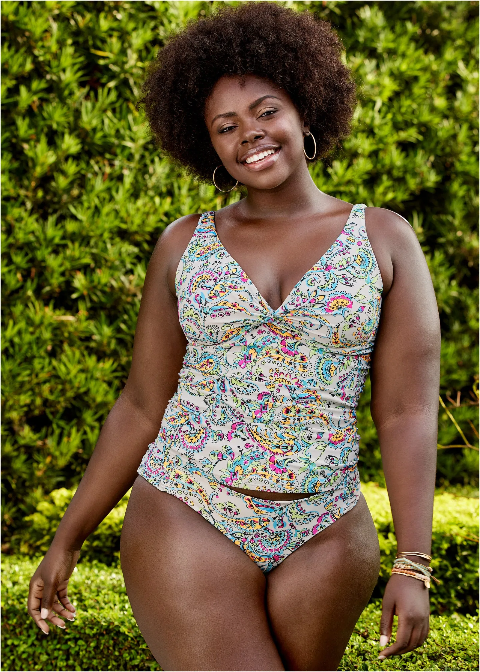 Paros Tankini - Poetic Paisleys sold by VENUS product image thumbnail 4