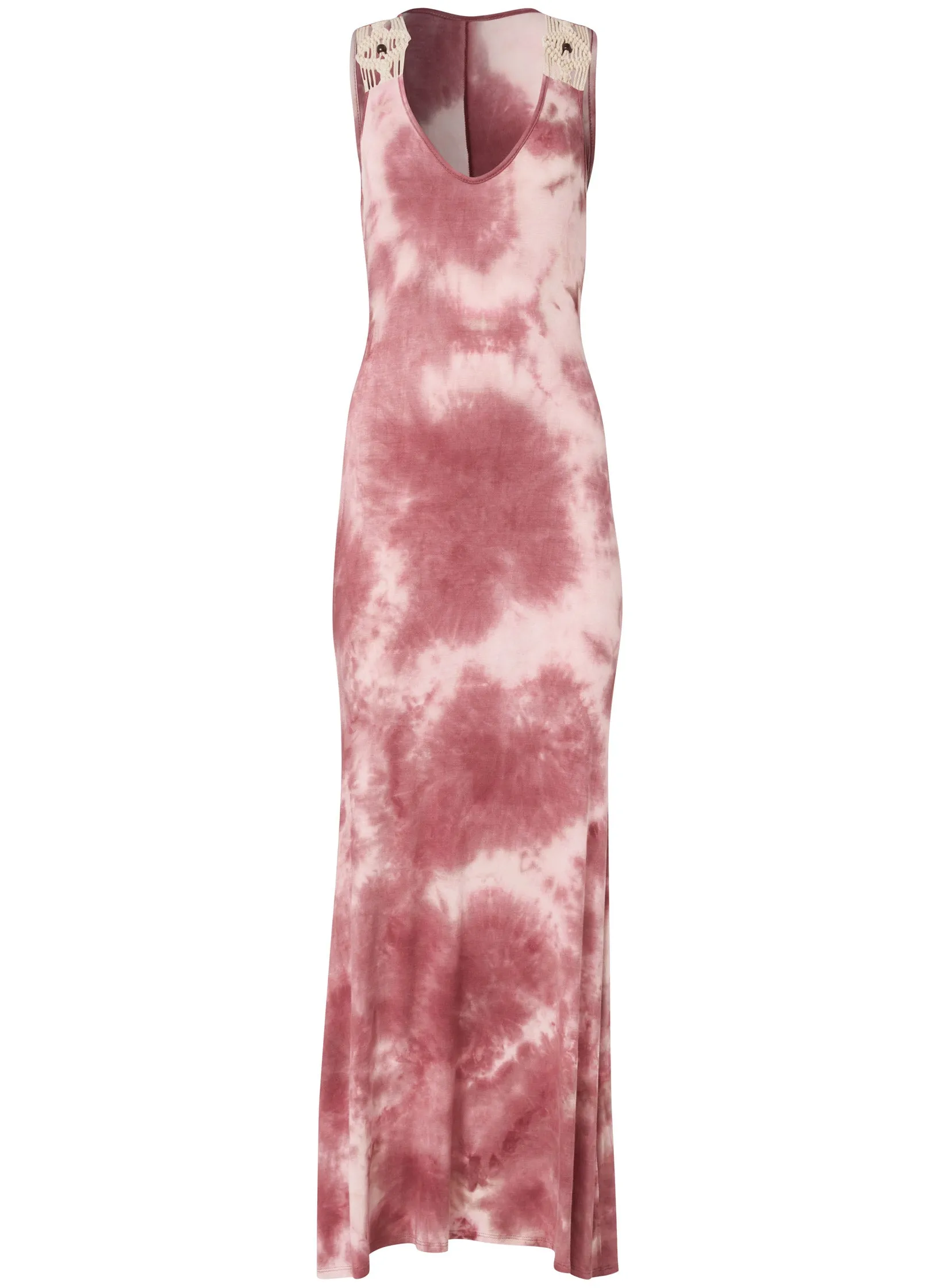 Tie-Dye Maxi Dress - Blush Multi sold by VENUS product image thumbnail 5