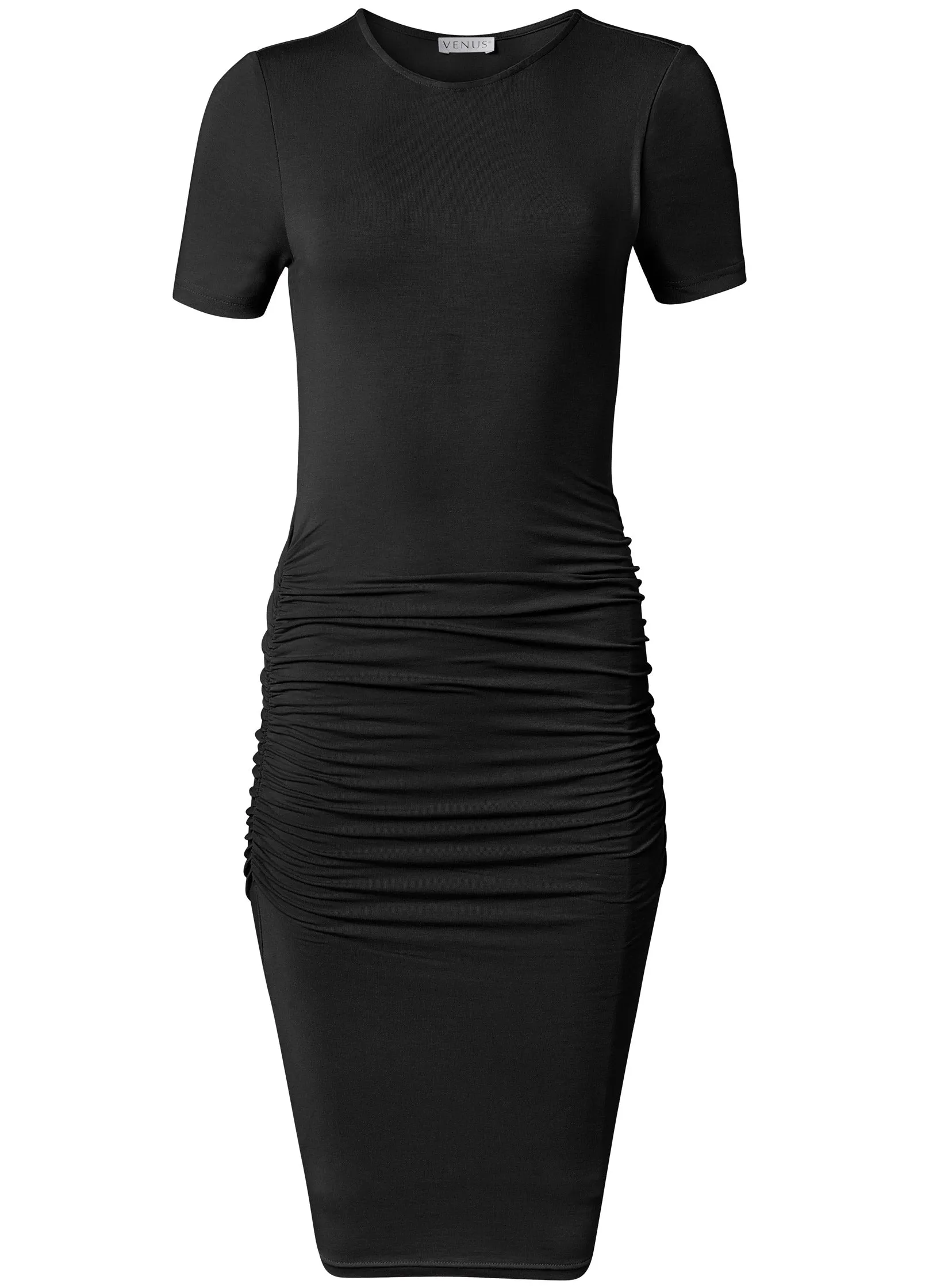 Basic High Neck Dress - Black sold by VENUS product image thumbnail 5