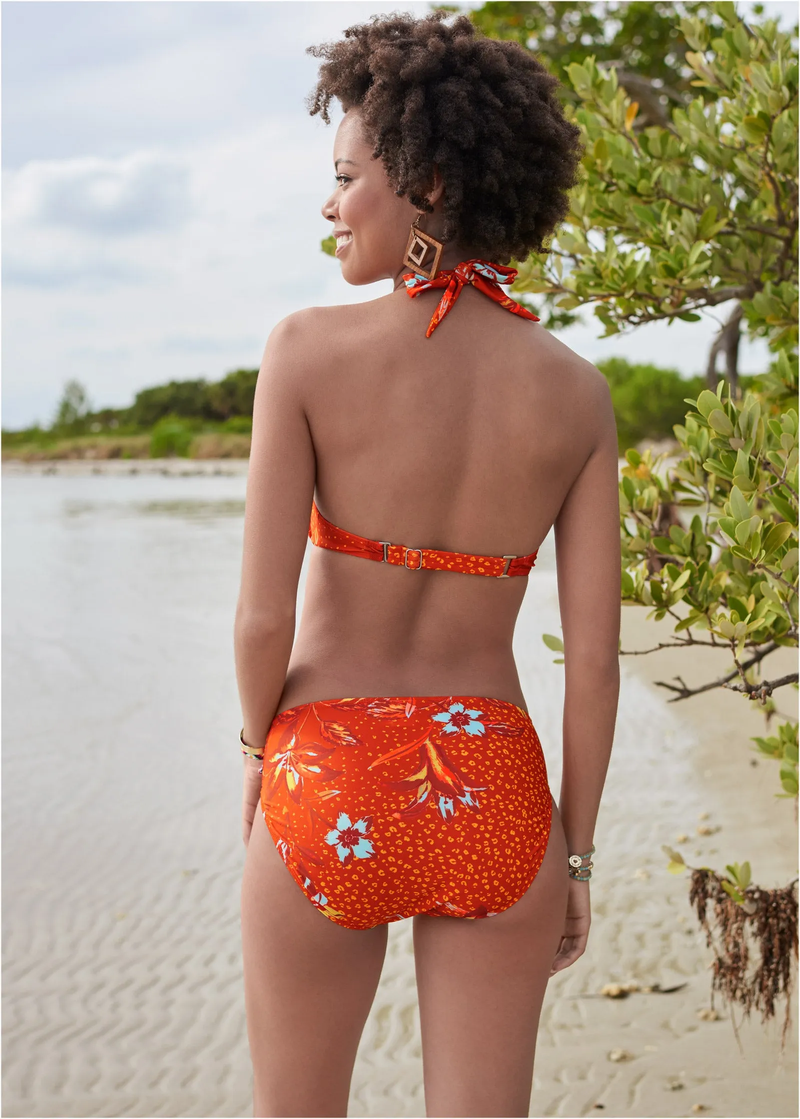 Fiji Mid Rise Moderate Bottom - Summer Meadows sold by VENUS product image thumbnail 2