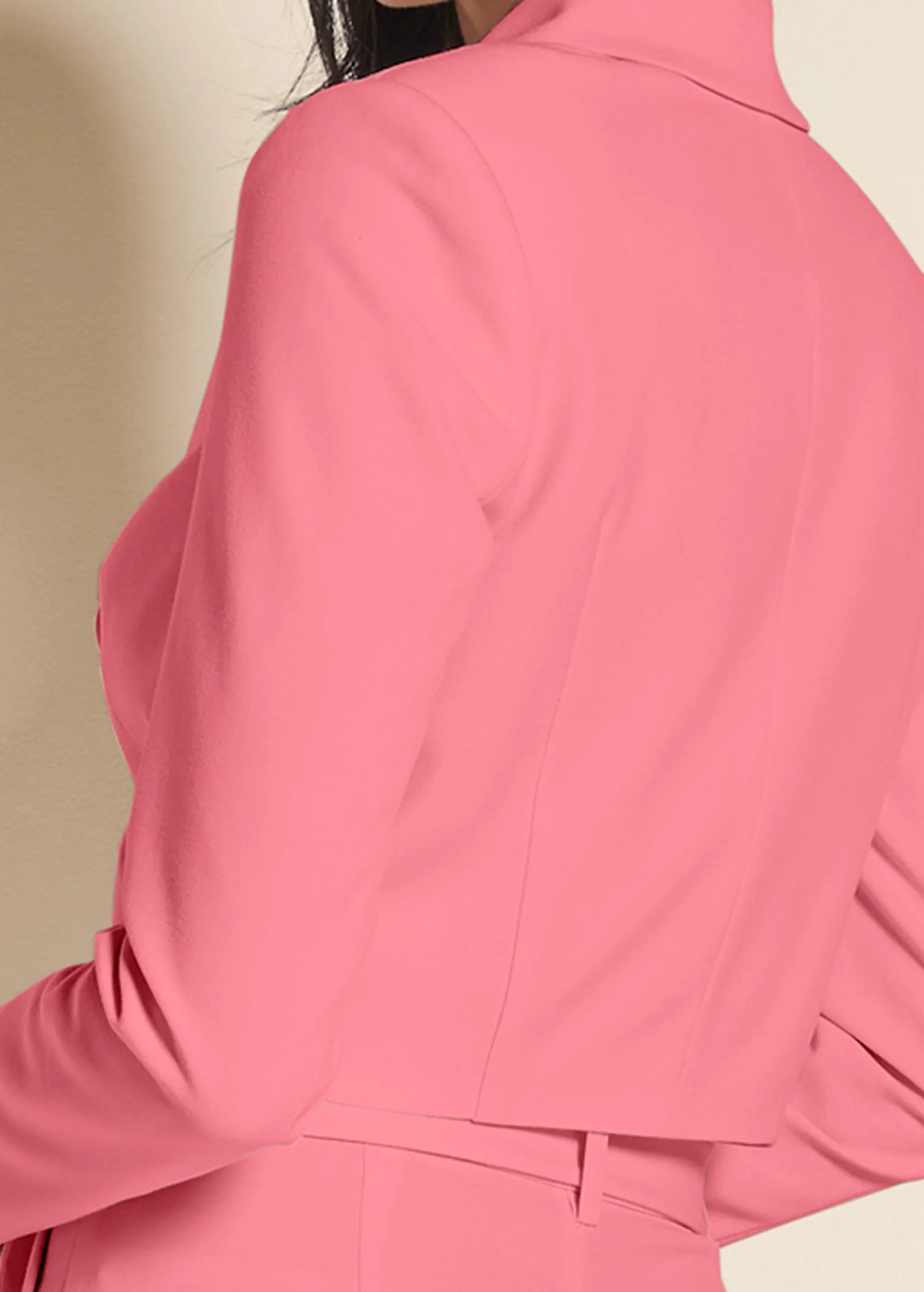 Belted Suiting Set - Pinkin' Of You sold by VENUS product image thumbnail 4