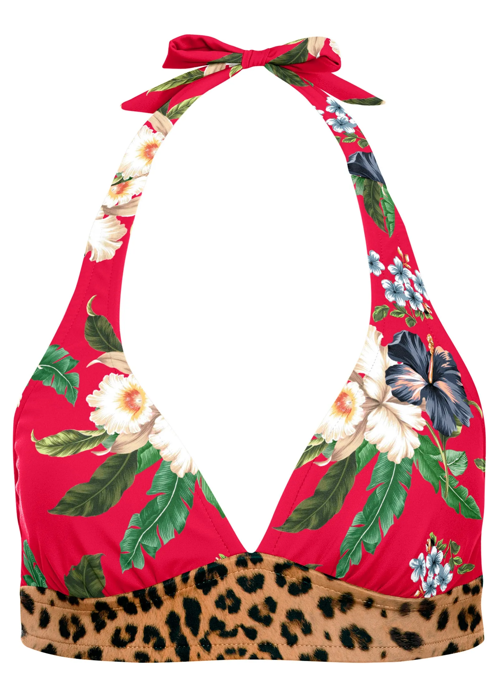 Anguilla Perfect Fit Halter Top - Tula Floral sold by VENUS product image thumbnail 3