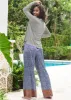 Long Sleeve Pajama Top - Heather Grey sold by VENUS