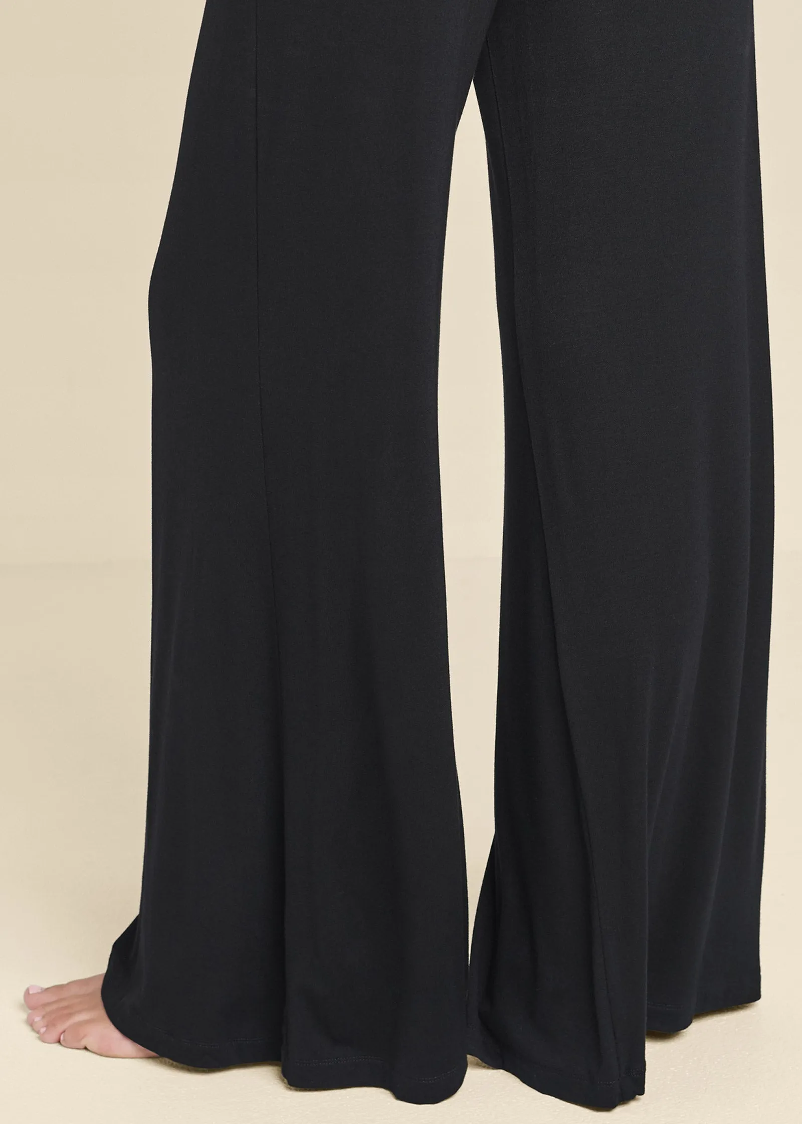 Palazzo Pajama Pants - Black sold by VENUS product image thumbnail 5