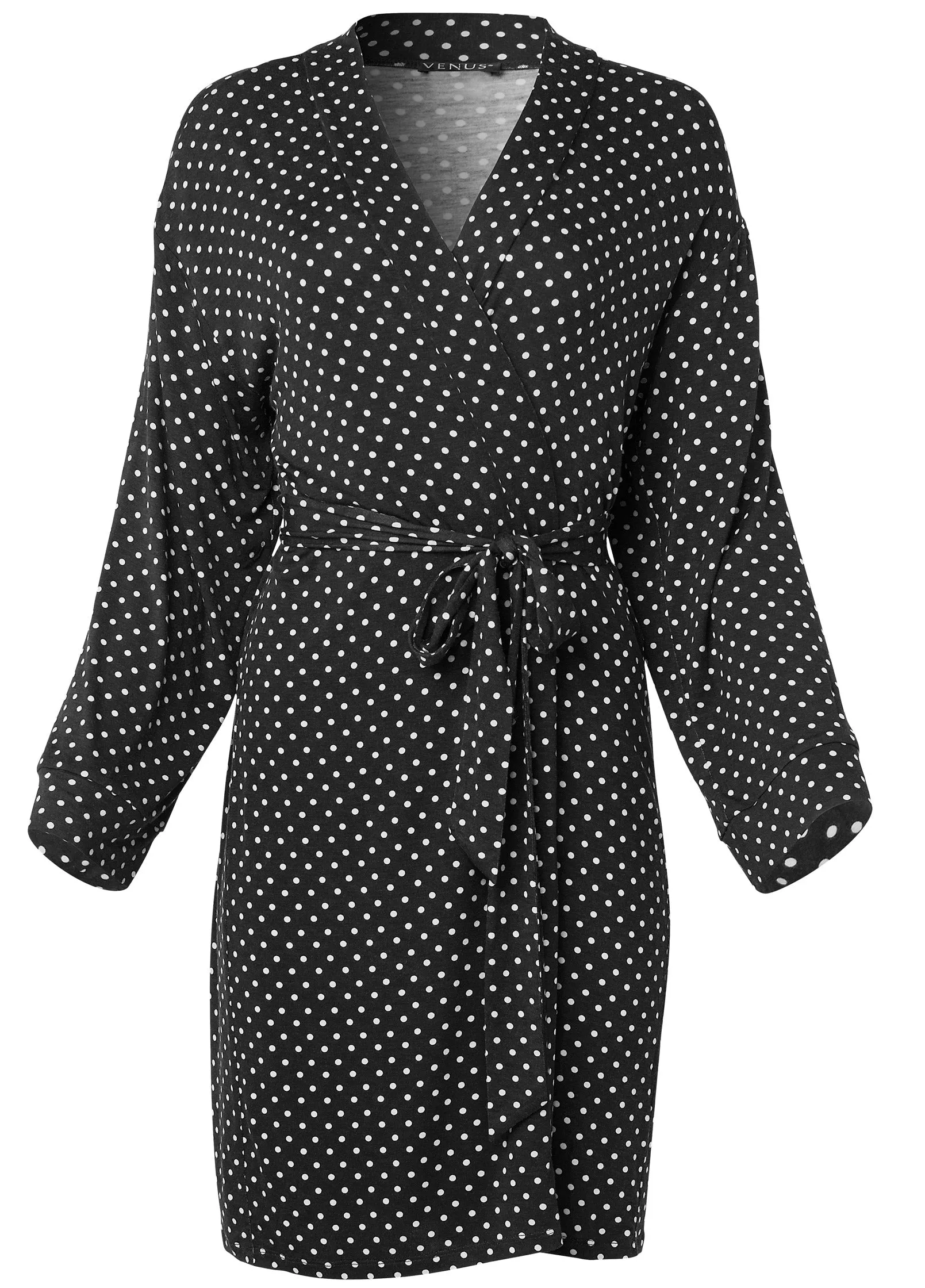 Sleep Kimono - Black & White sold by VENUS product image thumbnail 5