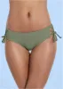 Lattice Side Bikini Bottom - Army Green sold by VENUS