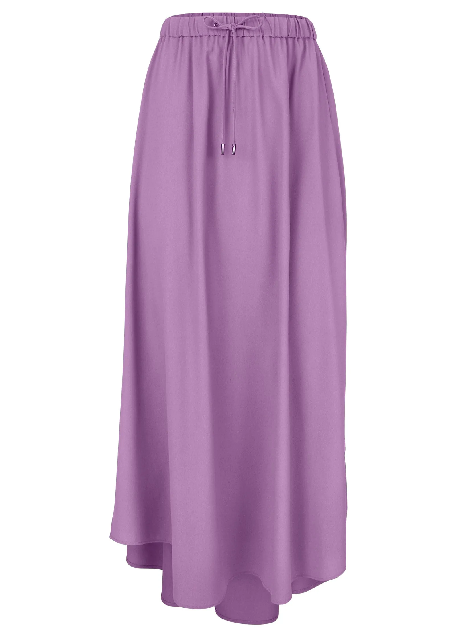 Crinkle Viscose Maxi Skirt - Purple sold by VENUS product image thumbnail 5