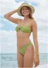 Ring Front Bandeau Top - Mosstone sold by VENUS