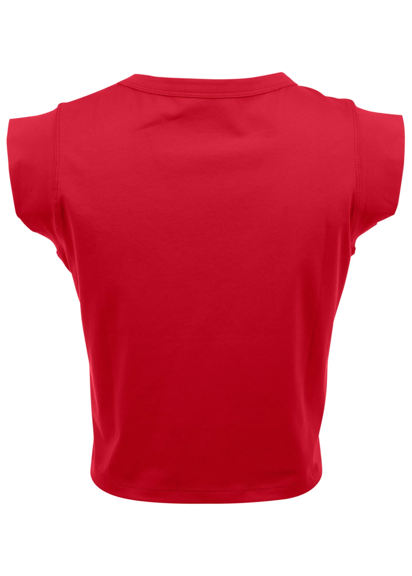 Cap Sleeve Tee - Red sold by VENUS product image thumbnail 5