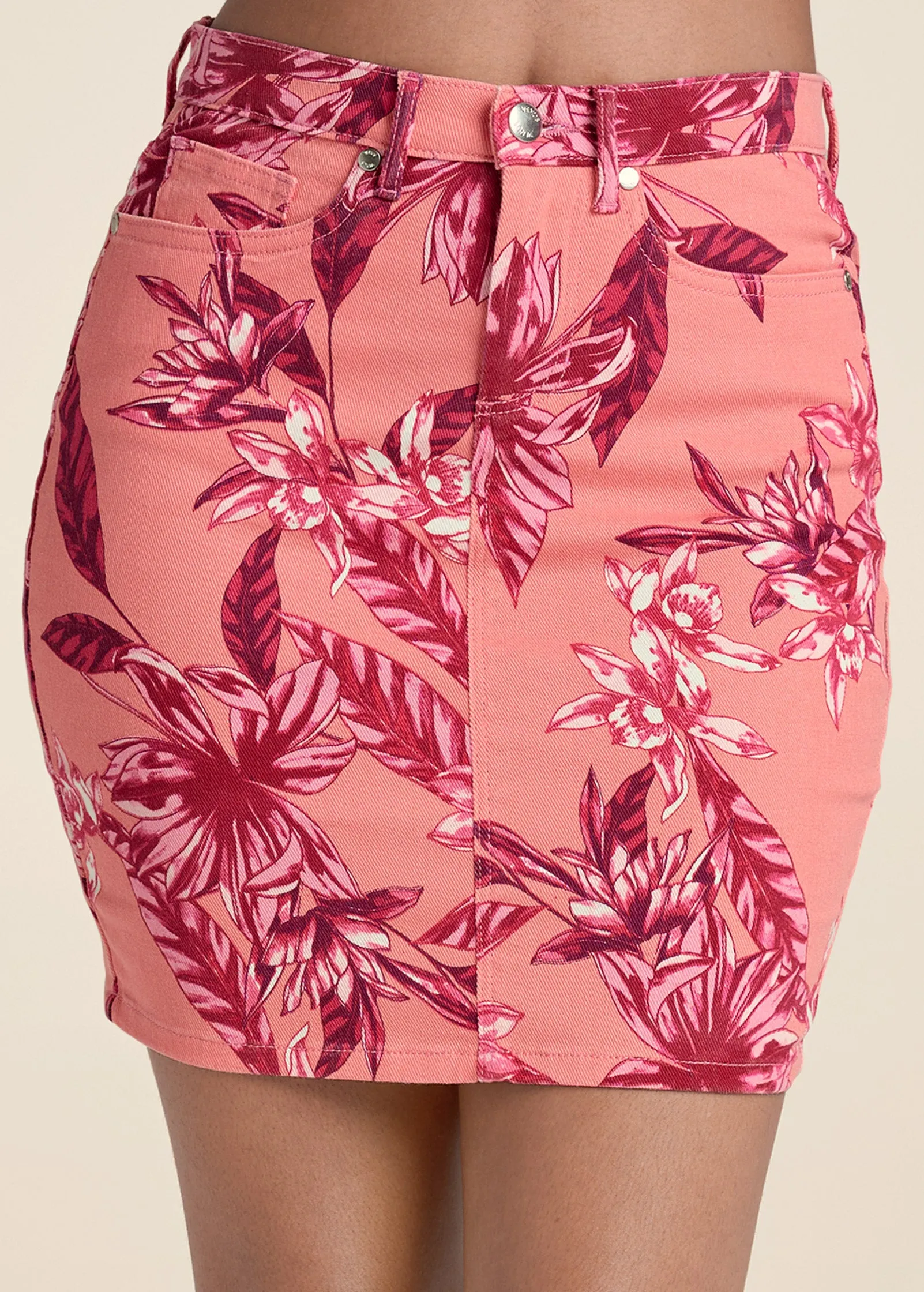 Mini Jean Skirt - Pink Multi sold by VENUS product image thumbnail 5